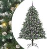 vidaXL Albero di Natale artificiale Verde 210 cm