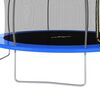 vidaXL Set Trampolino Rotondo 460x80 cm 150 kg