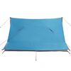 vidaXL Tenda da Campeggio per 2 Persone Blu Impermeabile