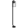 vidaXL Lampada da Terra per Esterni Argento 100 cm in Acciaio Inox