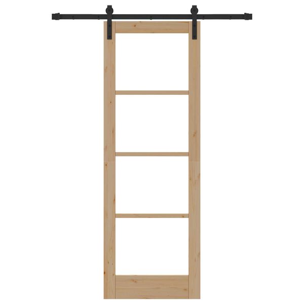 vidaXL Porta scorrevole ORKDAL Naturale 73,5 x 211 cm