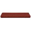 vidaXL Tappetini per scale autoadesivi 30 pz 65x21x4 cm Bordeaux Rosso Bordo rettangolare