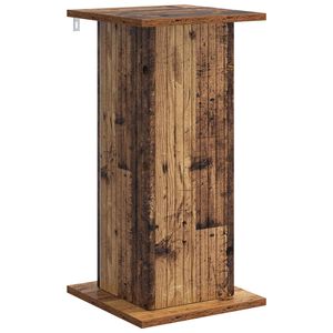 vidaXL Supporto per piante Legno antico 30,5 x 30 x 60,5 cm