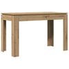 vidaXL Tavolo da Pranzo Rovere Artigianale 120x60x76 cm in Truciolato