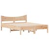 vidaXL Letto senza Materasso 135x190 cm in Legno Massello di Pino