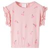 vidaXL Maglietta da Bambina Rosa Chiaro 116