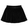 vidaXL Gonna Plissettata da Bambina con Lurex Nero 92