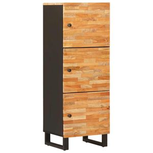 vidaXL Alto Mobile da Stoccaggio Marrone 40 x 33 x 110 cm
