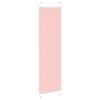 vidaXL Tenda Plissettata Rosa 60x200 cm Larghezza Tessuto 59,4 cm