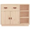vidaXL Credenza 98,5x40x75 cm in Legno Massello di Pino