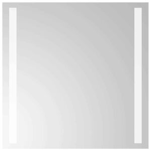 vidaXL Specchio da Bagno con Luci LED 40x40 cm