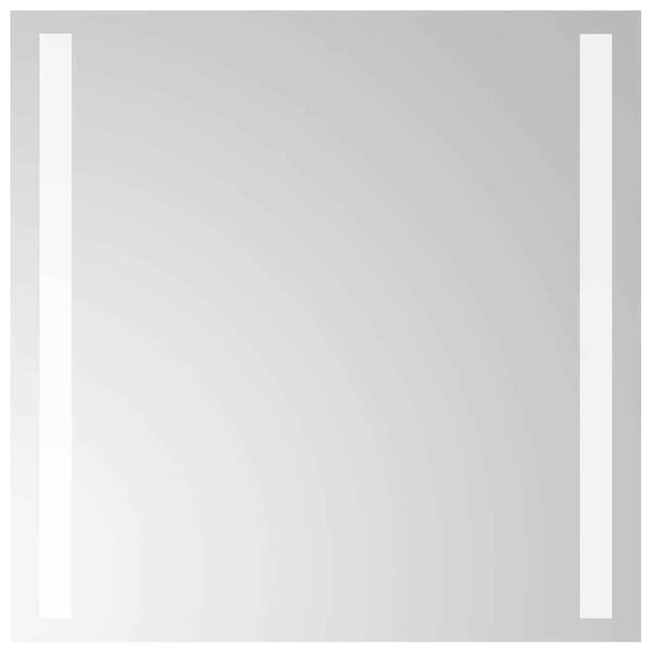 vidaXL Specchio da Bagno con Luci LED 40x40 cm