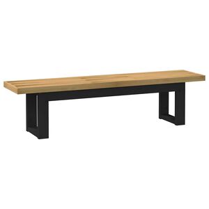 vidaXL Panca Pranzo NOAIN Gambe a Forma U 180x40x45 cm Legno Massello