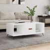 vidaXL Tavolino da Salotto Bianco 102x50x40 cm in Legno Multistrato