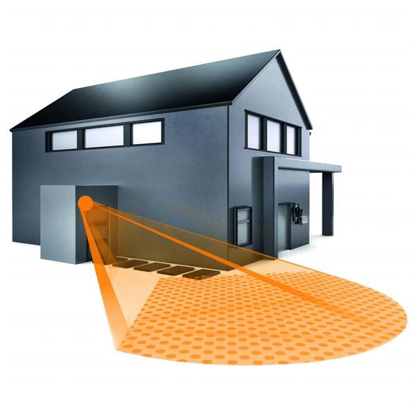 Steinel Rilevatore di Movimento a Infrarossi Nero IS 140-2