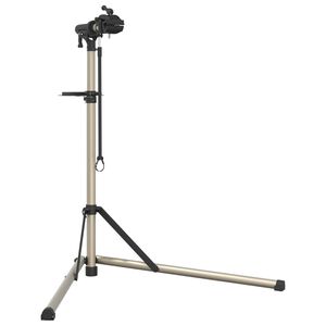 vidaXL Supporto per Riparazione Bici Regolabile 102-160 cm Alluminio