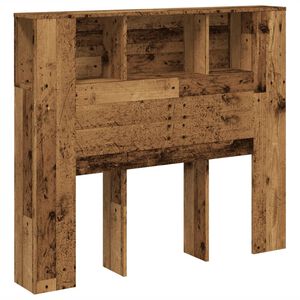 vidaXL Testiera con Contenitore Legno 120x19x104,5 cm in Multistrato