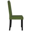 vidaXL Sedie da Pranzo 4 pz Verde Scuro in Velluto