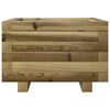 vidaXL Fioriera da Giardino 40x40x26,5 cm in Legno di Pino Impregnato
