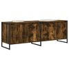 vidaXL Mobile TV Quercia Fumosa 140 x 36 x 49.5 cm Legno multistrato