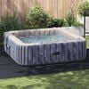 vidaXL Telo per Fondo Piscina Nero 396 x 396 x 0,1 cm