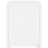 vidaXL Schedario in Metallo con 5 Cassetti 28x35x35 cm Bianco