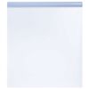 vidaXL Pellicola Statica Smerigliata Grigio 90x1000 cm PVC
