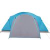 vidaXL Tenda da Campeggio Crossvent per 8 Persone Blu Impermeabile