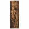 vidaXL Libreria Rovere Fumo 80x24x76 cm in Legno Multistrato