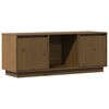 vidaXL Mobile Porta TV Ambra 110,5x35x44 cm in Legno Massello di Pino