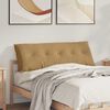 vidaXL Cuscino per Schiena Marrone 140 x 50 cm Tessuto in Cords
