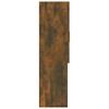 vidaXL Mobile per Lavatrice Rovere Fumo 70,5x25,5x90 cm