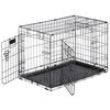 Ferplast Gabbia per Cani Dog-Inn 75 77,4x48,5x54,6 cm Grigia