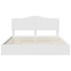 vidaXL Letto con Contenitore Bianco 180 x 200 cm Legno multistrato