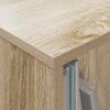 vidaXL Scaffale per riviste Rovere Sonoma 102 x 30 x 45 cm