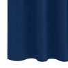 vidaXL Tende Blackout con Anelli 2 pcs Blu Scuro 140 x 140 cm