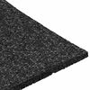 vidaXL Pad per patio in granuli di gomma Nero 9 x 9 x 0,3 cm Gomma