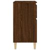 vidaXL Credenza Rovere Marrone 60x35x70 cm in Legno Multistrato