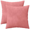 vidaXL Cuscino con cuscino HEERLEN 2 pz Rosa Velluto