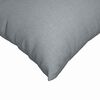 vidaXL Cuscini da Divano 2 pcs Grigio chiaro 80 x 80 cm Tessuto