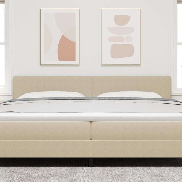 vidaXL Testiera Grigio Verde Chiaro 200 cm Pelle Sintetica