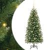 vidaXL Albero di Natale artificiale Verde 120 cm PE e PVC