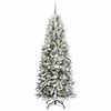 vidaXL Albero di Natale artificiale con 300 LED Bianco 210 cm