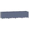 vidaXL Fioriera Rialzata 160x40x38 cm in Polipropilene