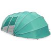 vidaXL Tenda da piscina a cupola Verde 640 x 432 x 205 cm