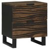 vidaXL Armadio da Notte Noce 40 x 33 x 46 cm Legno massello di acacia