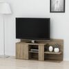 Homemania Mobile Porta TV Duru 122x33,3x55 cm Nocciola