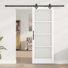 vidaXL Porta scorrevole Bianco 78 x 202 cm