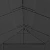 vidaXL Gazebo con Tende 600x298x270 cm Antracite