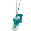 Leifheit Set Mocio per Pavimenti a Disco Clean Twist Verde 52052